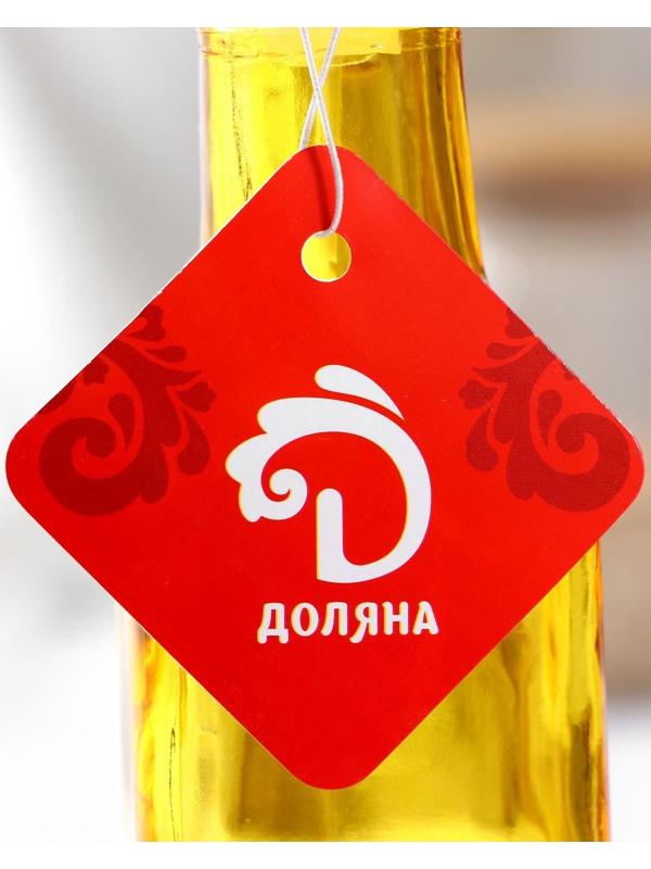 Бутыль стеклянная для соусов и масла Доляна «Галерея», 200 мл, h=19 см, цвет МИКС