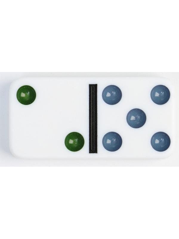 Домино 28 шт, 10 x 16 см, костяшка 1 х 2.8 х 1.5 см