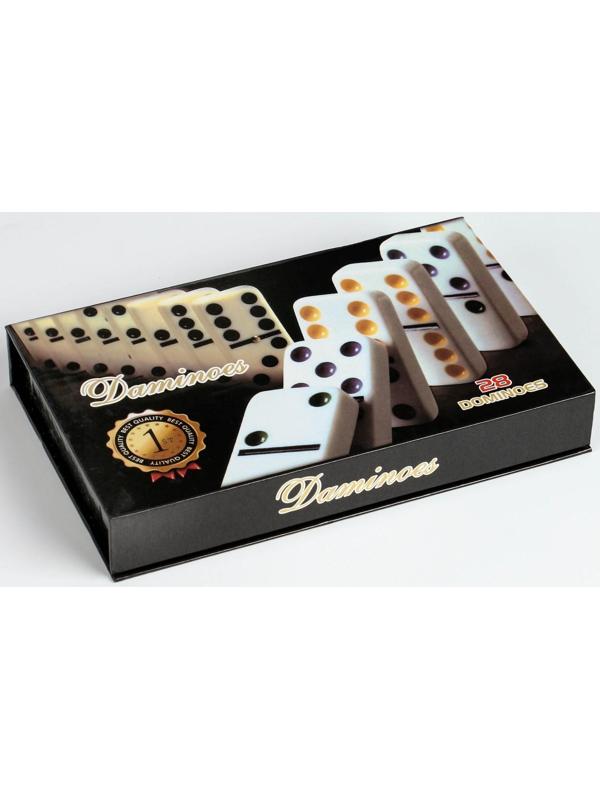 Домино 28 шт, 10 x 16 см, костяшка 1 х 2.8 х 1.5 см
