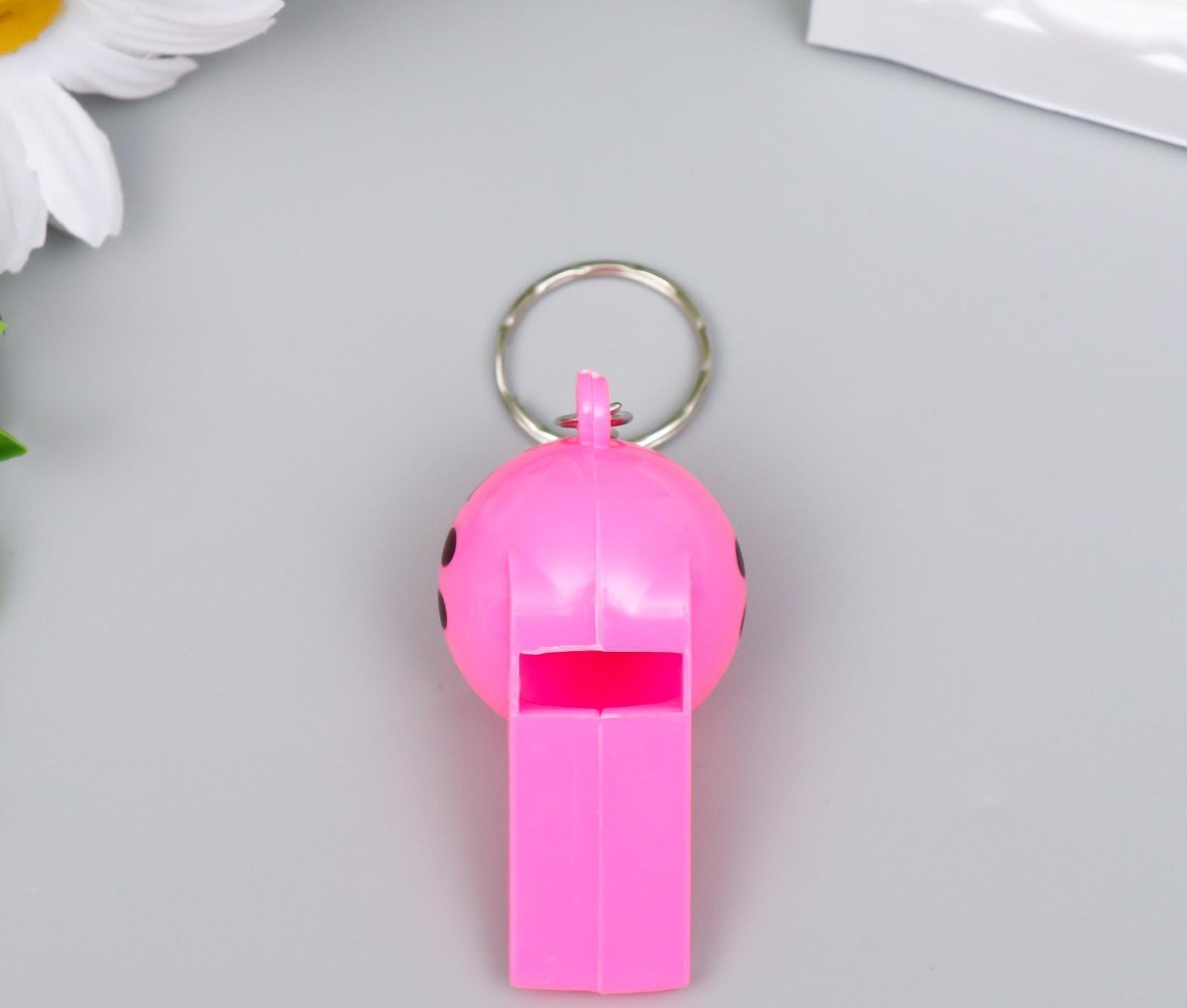 Свисток пластик на кольце 