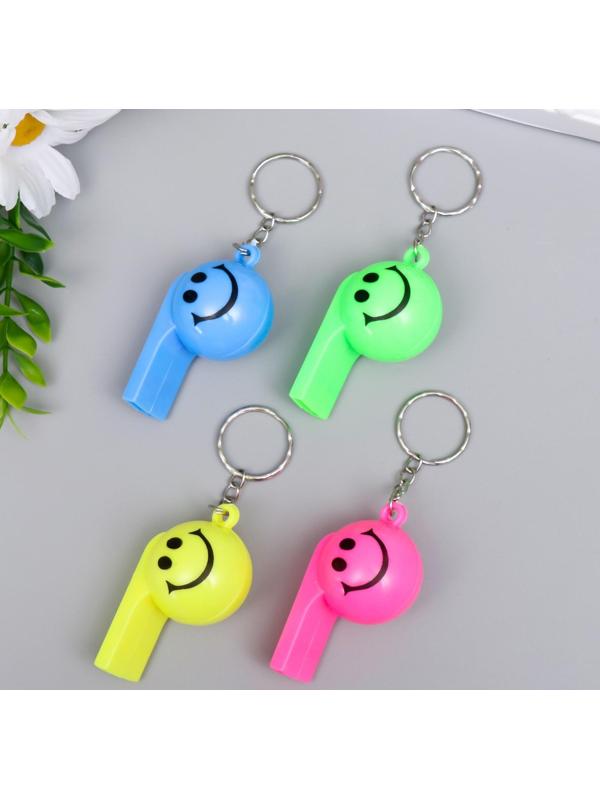 Свисток пластик на кольце 