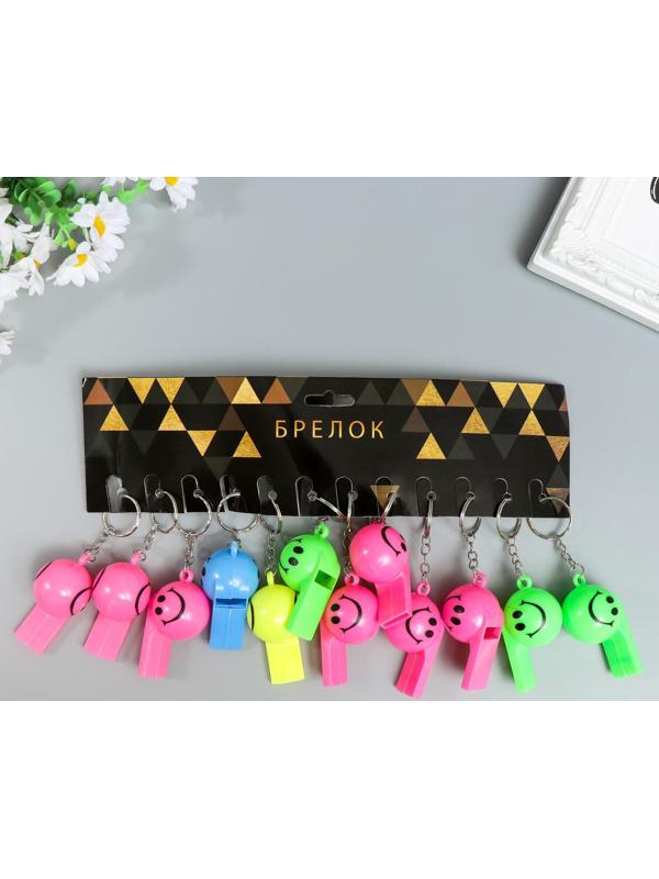 Свисток пластик на кольце 