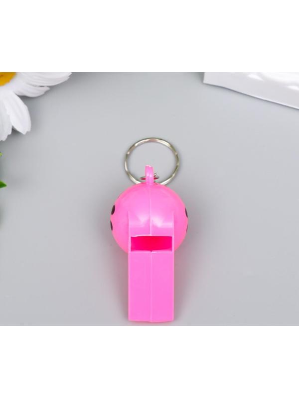 Свисток пластик на кольце 