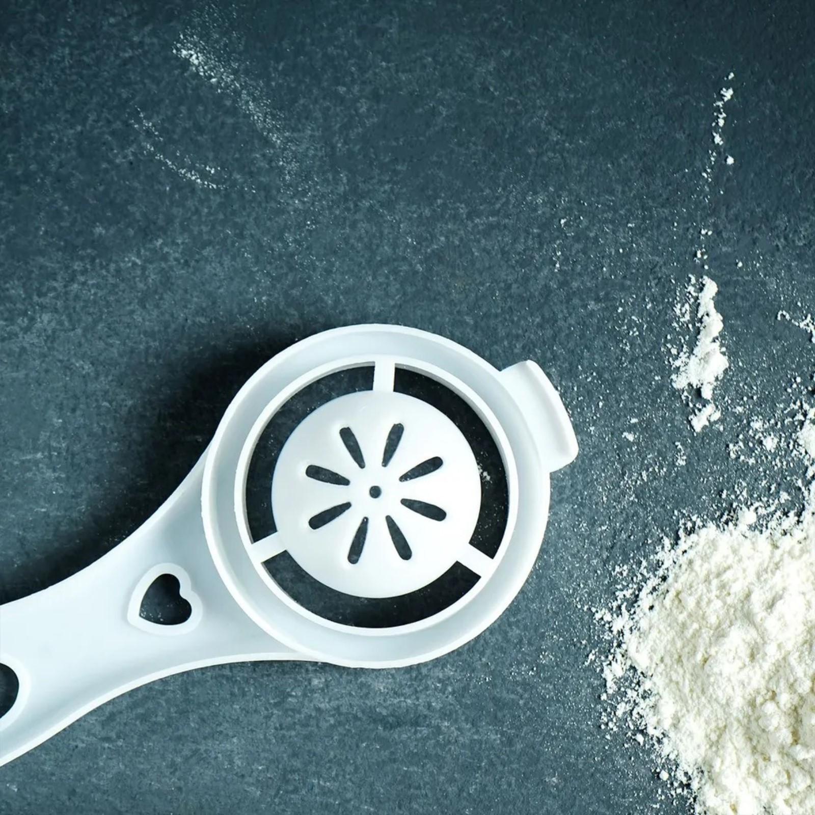 Разделитель для яиц Доляна, 10×6,5×3 см, отделитель белка и желтка пластиковый