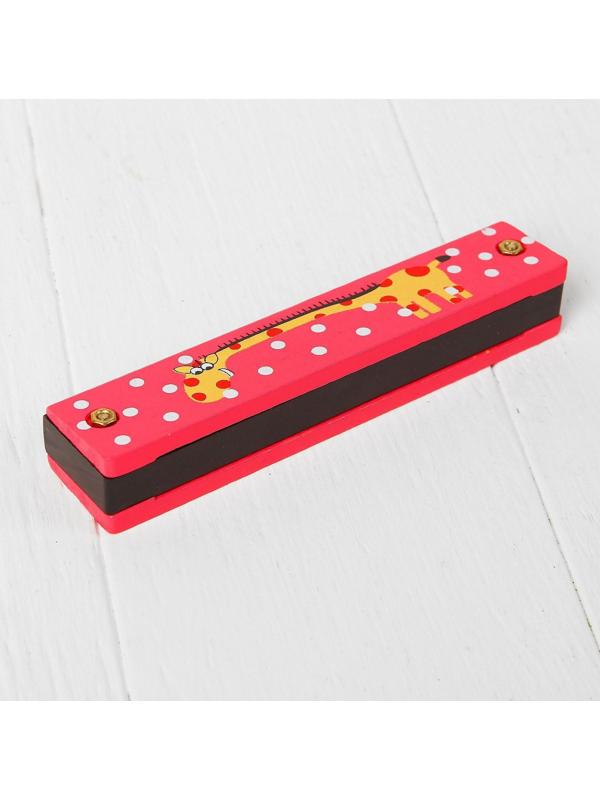 Губная гармошка «Жирафики», цвета МИКС