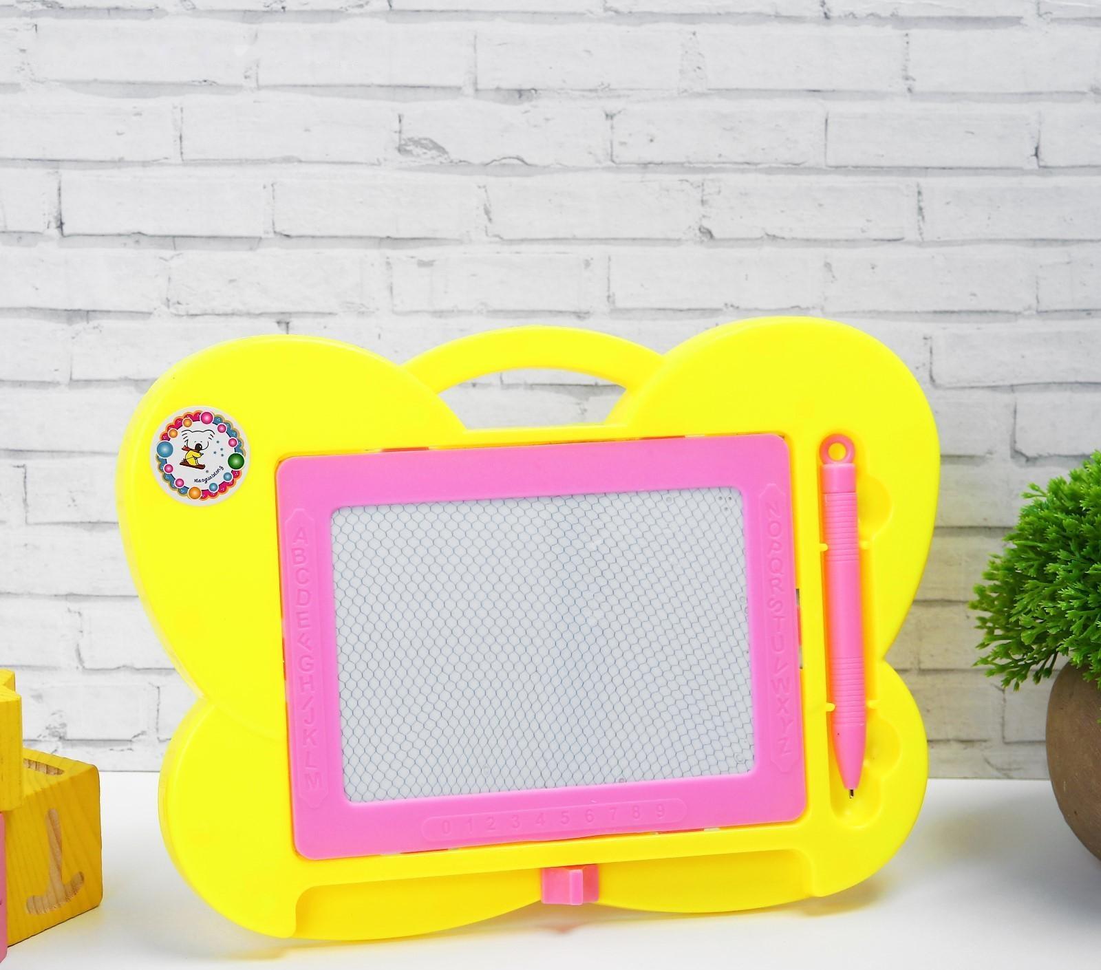 Доска для рисования магнитная «Бабочка» чёрная крошка, цвета МИКС