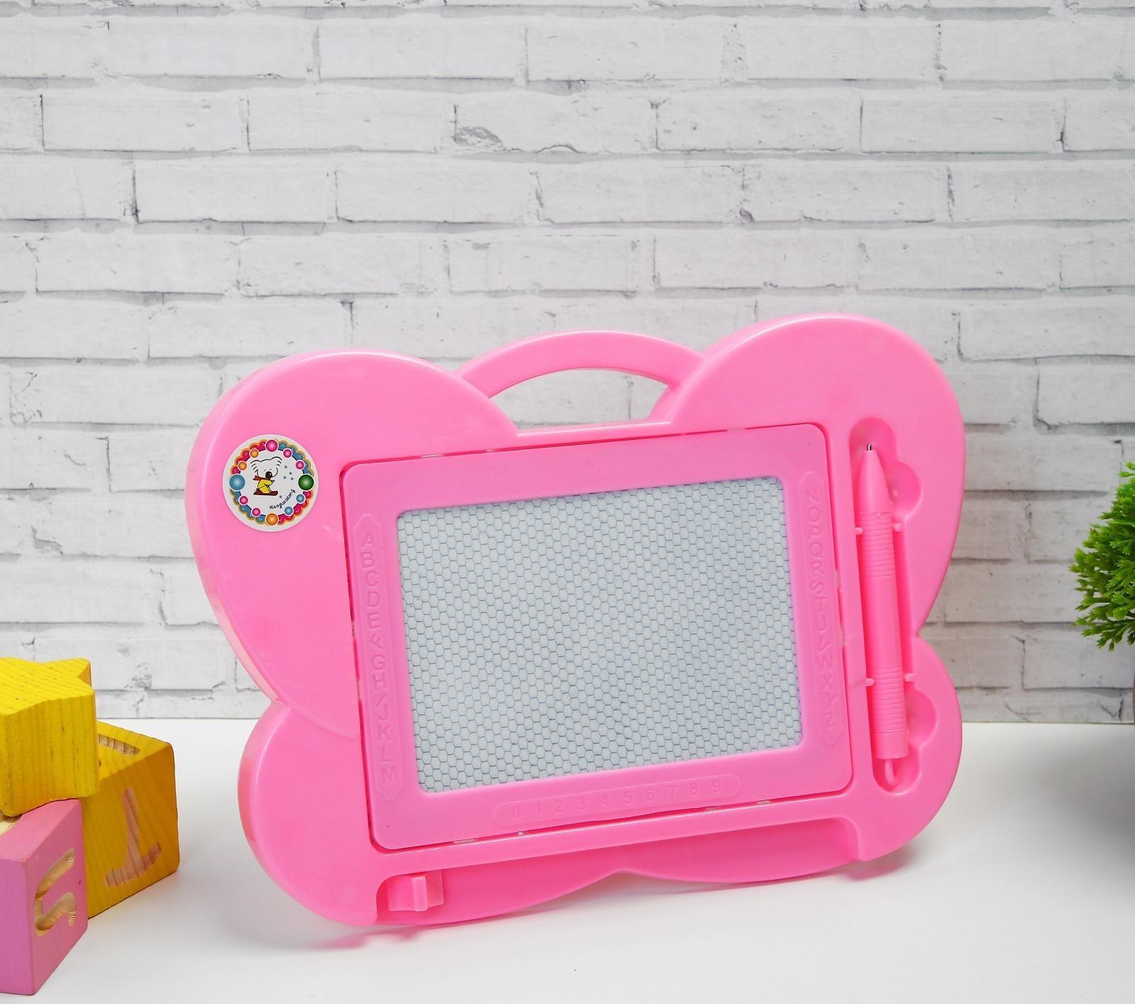 Доска для рисования магнитная «Бабочка» чёрная крошка, цвета МИКС