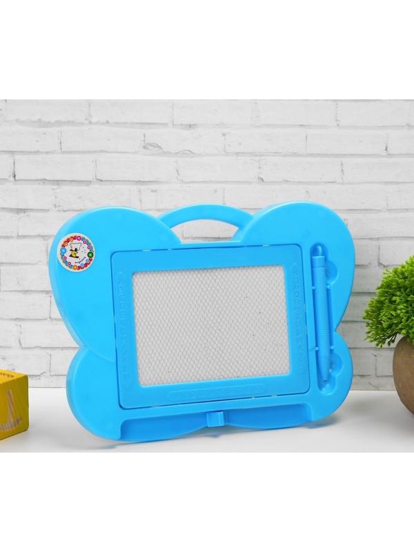 Доска для рисования магнитная «Бабочка» чёрная крошка, цвета МИКС