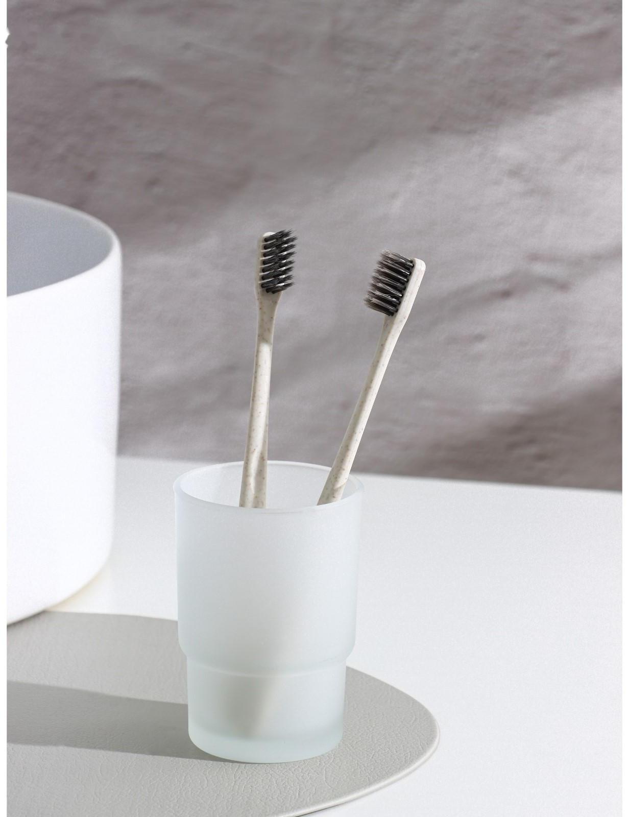 Стакан для зубных щёток «Гарант», d=6,7 см, матовый