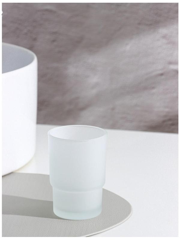 Стакан для зубных щёток «Гарант», d=6,7 см, матовый