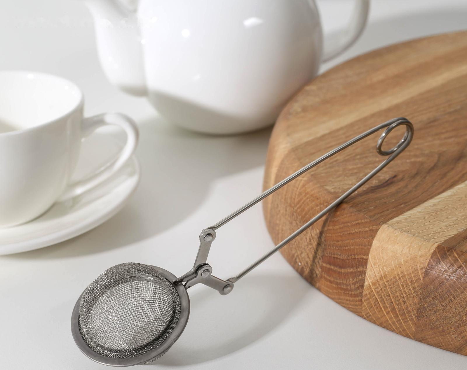 Ситечко для чая Доляна «Лаванда», 14,5 см