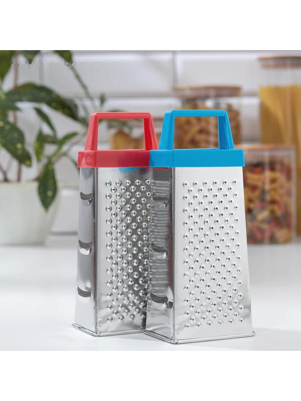 Тёрка четырёхгранная «Классика», 20 см, цвет МИКС