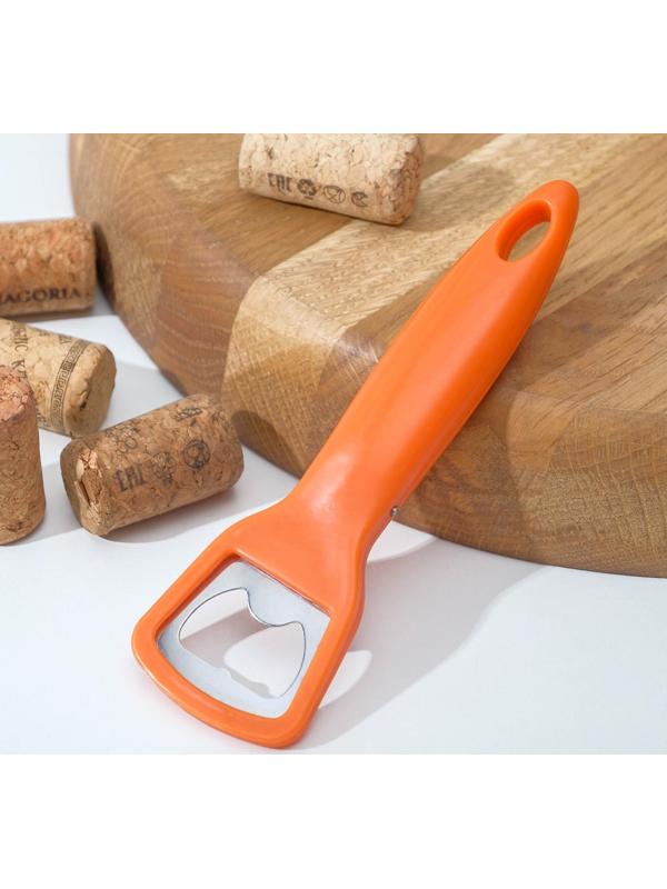 Открывалка-штопор Доляна, 14 см, цвет МИКС