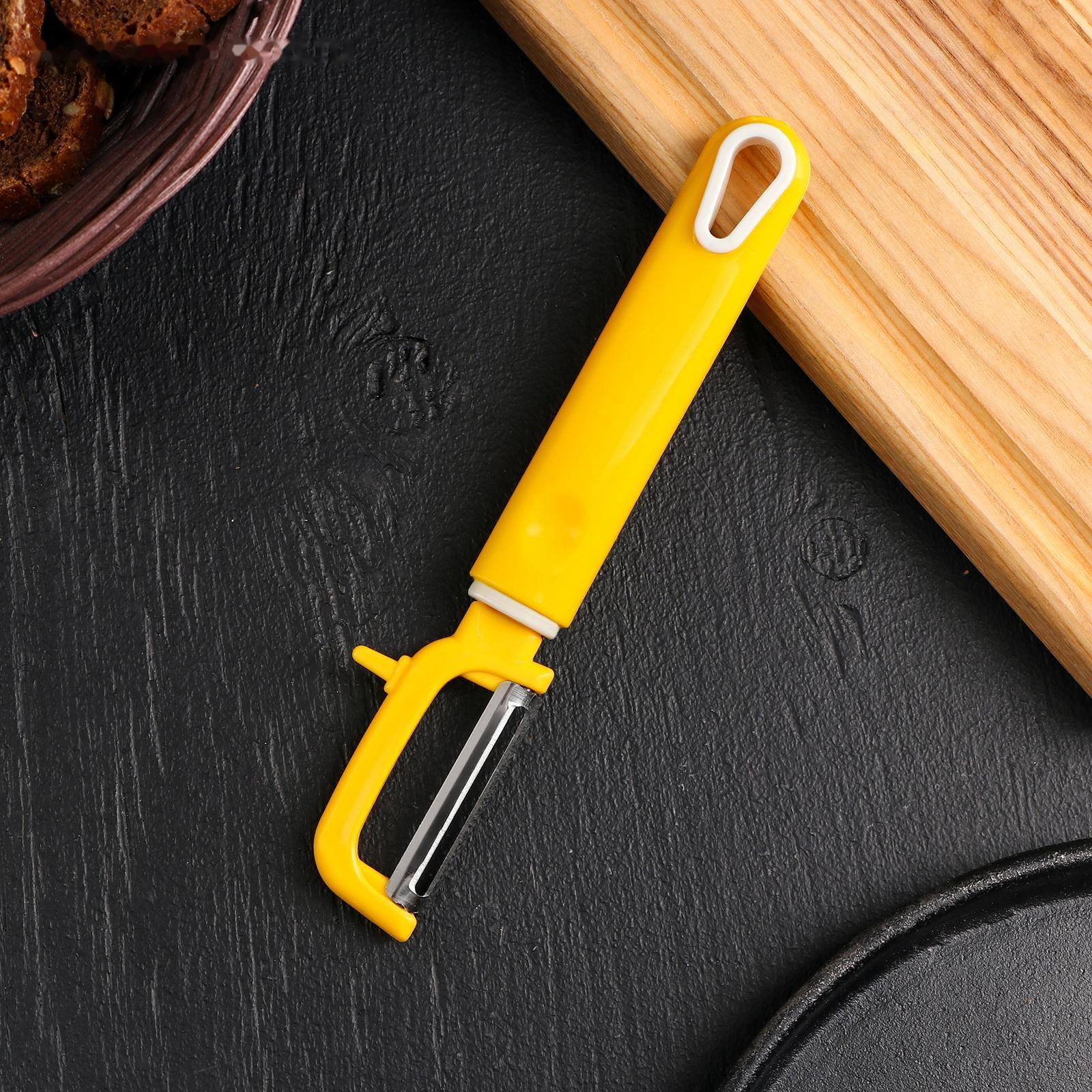 Овощечистка «Фреш», 18 см, цвет МИКС