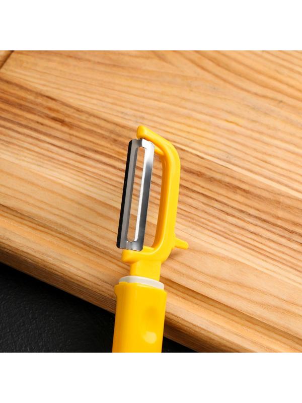 Овощечистка «Фреш», 18 см, цвет МИКС