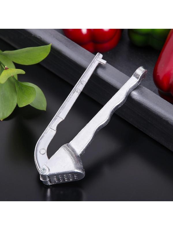 Пресс для чеснока Доляна «Классика», 14 см, цвет хромированный