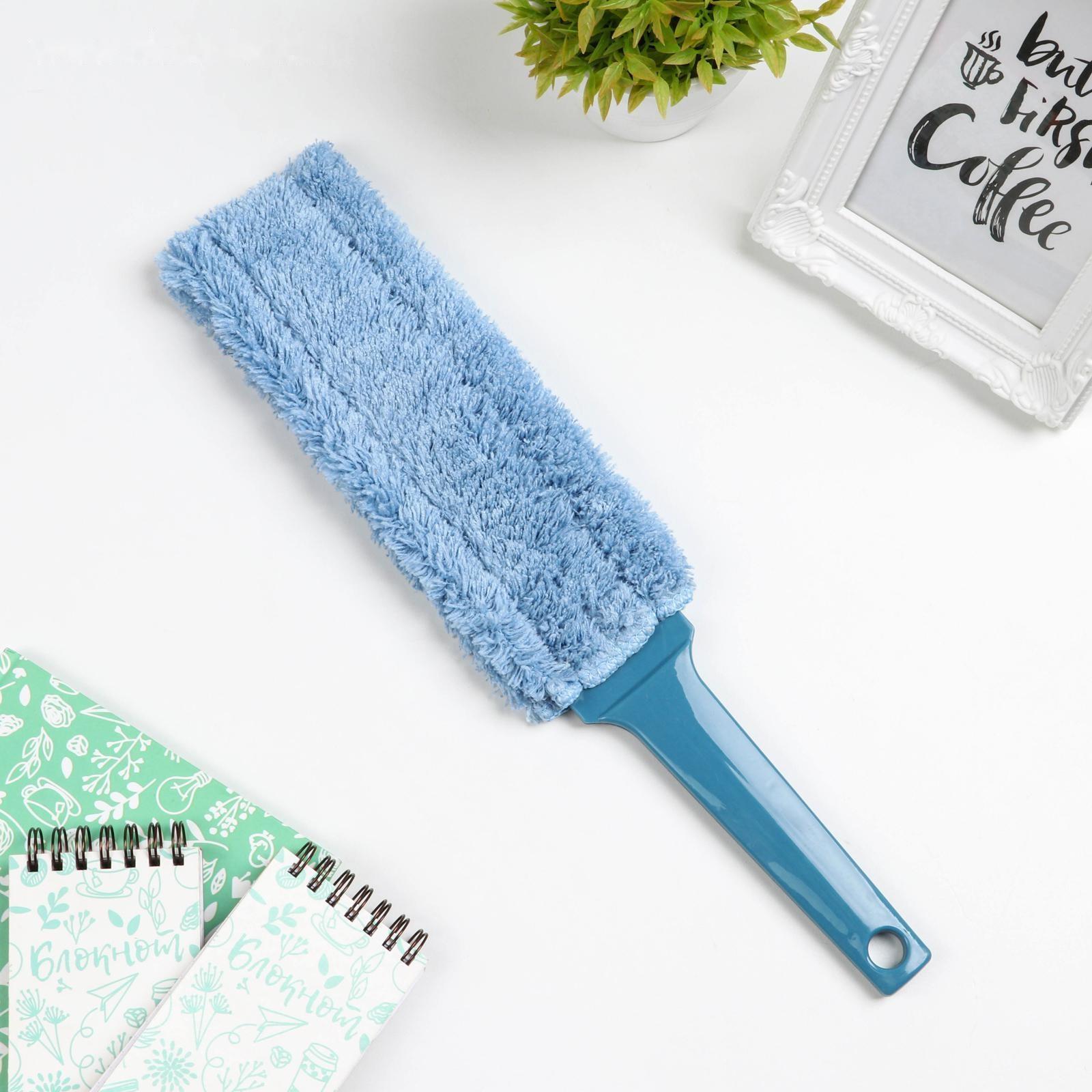 Щётка для уборки гибкая, 8×37,5 см, цвет МИКС