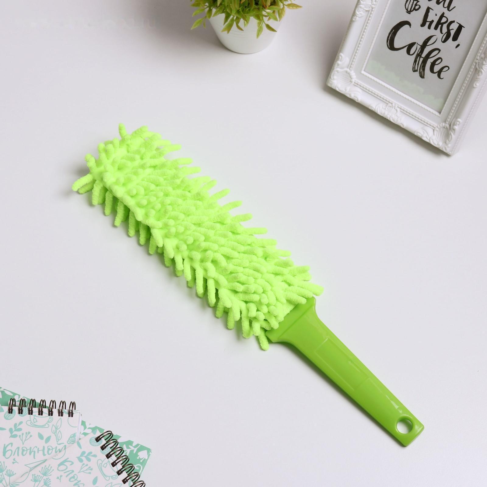 Щётка для уборки гибкая, 39×8 см, цвет МИКС