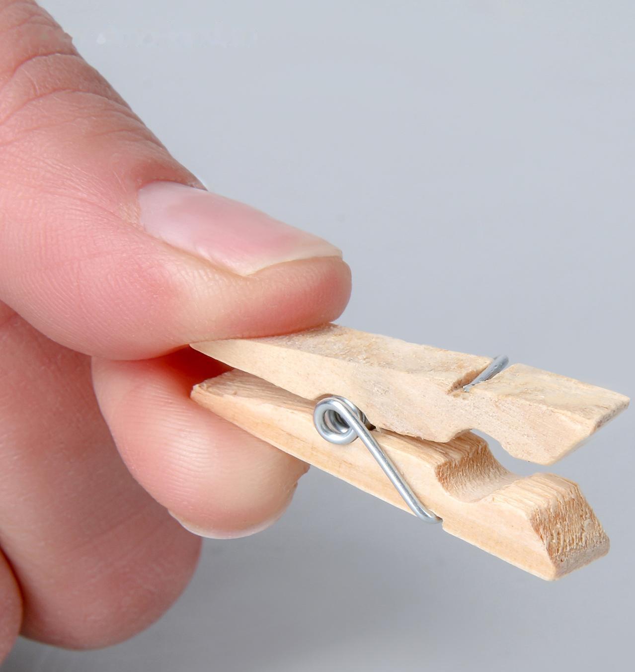 Прищепки деревянные Доляна «Мини», 3,5 см, 30 шт