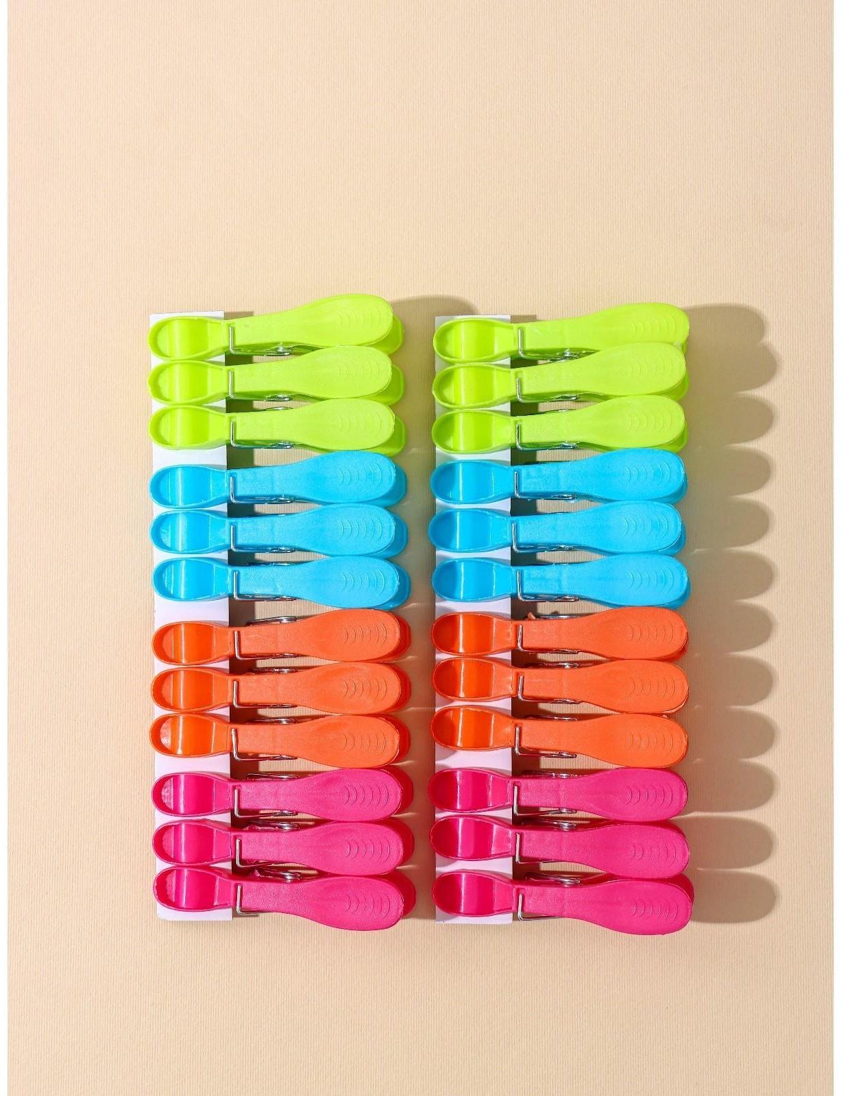 Прищепки бельевые «Ложки», 8,4 см, 24 шт