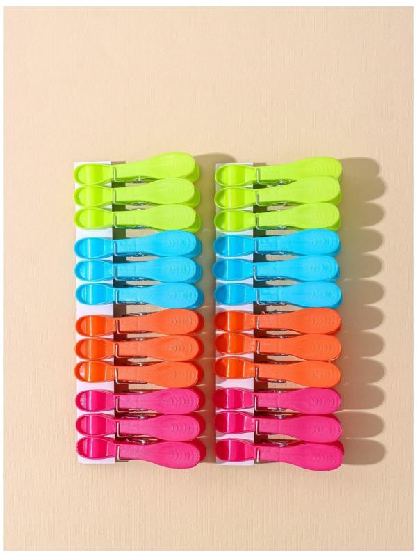 Прищепки бельевые «Ложки», 8,4 см, 24 шт