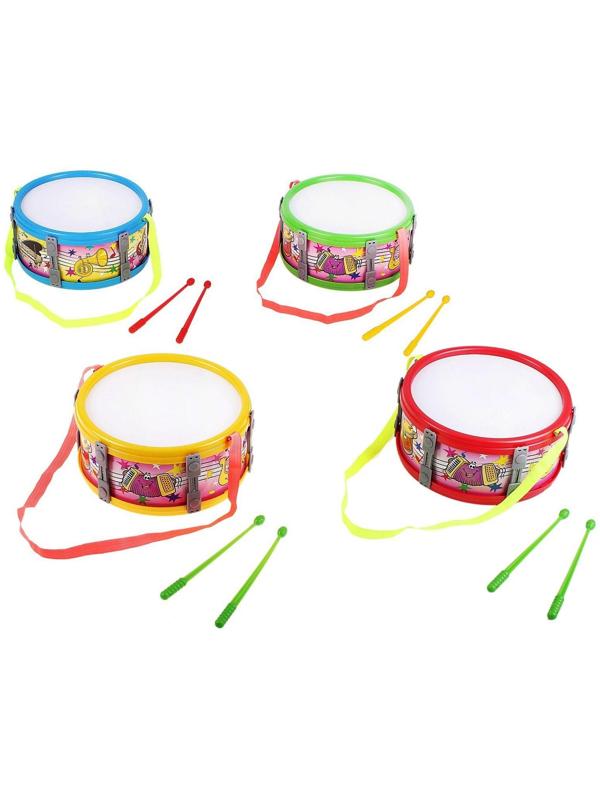 Барабан большой, цвета МИКС