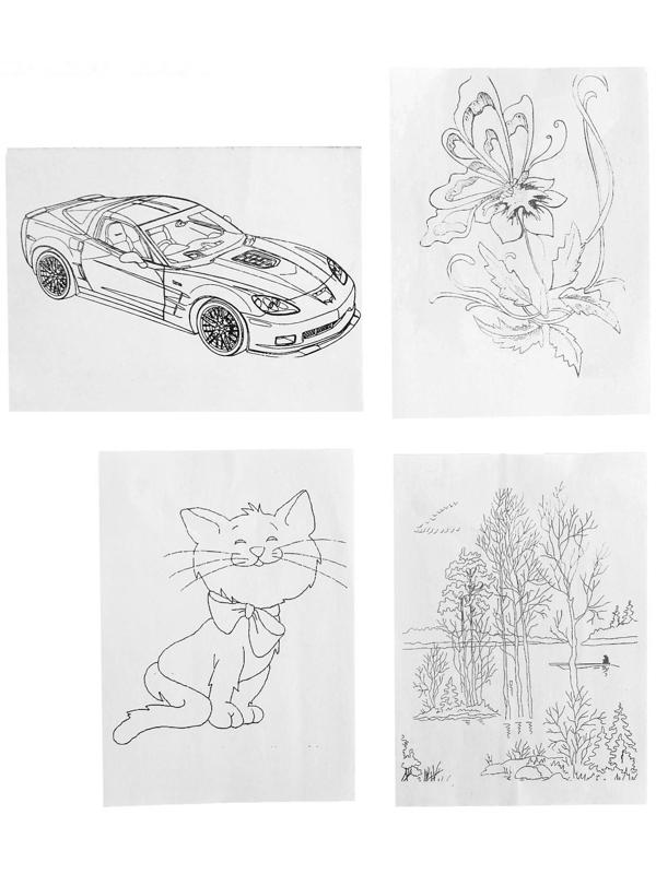 Прибор для выжигания «Узор - 1», с иглой по дереву