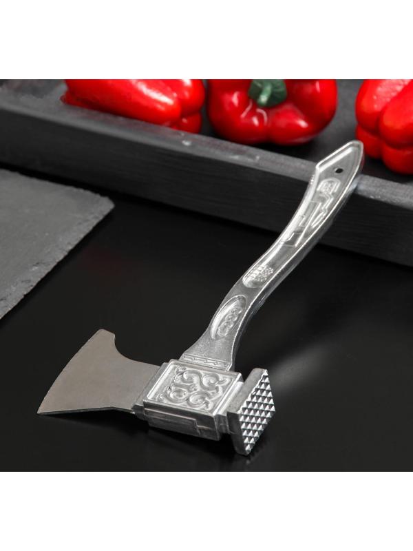 Молоток для мяса с топориком Доляна, 22 см