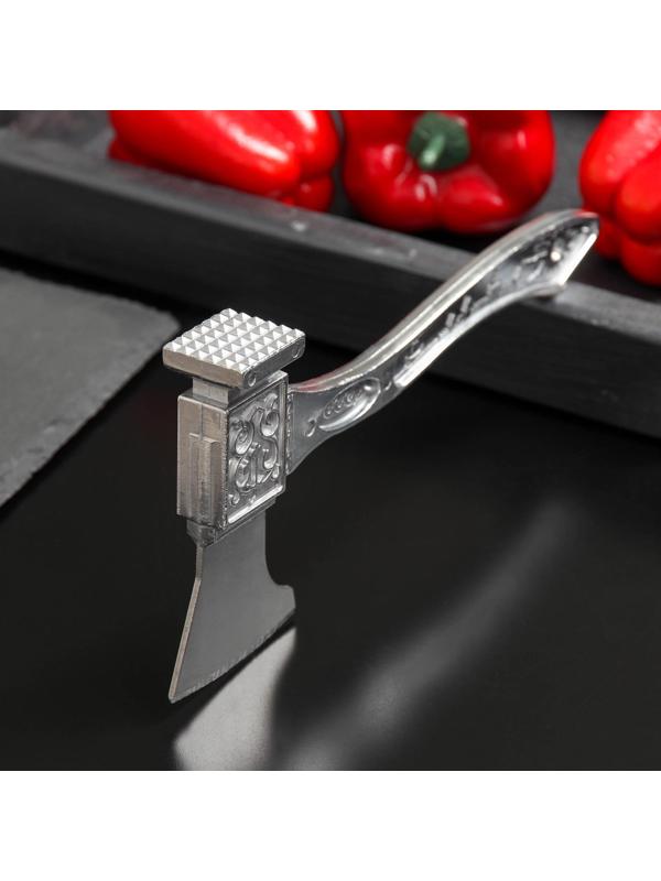 Молоток для мяса с топориком Доляна, 22 см