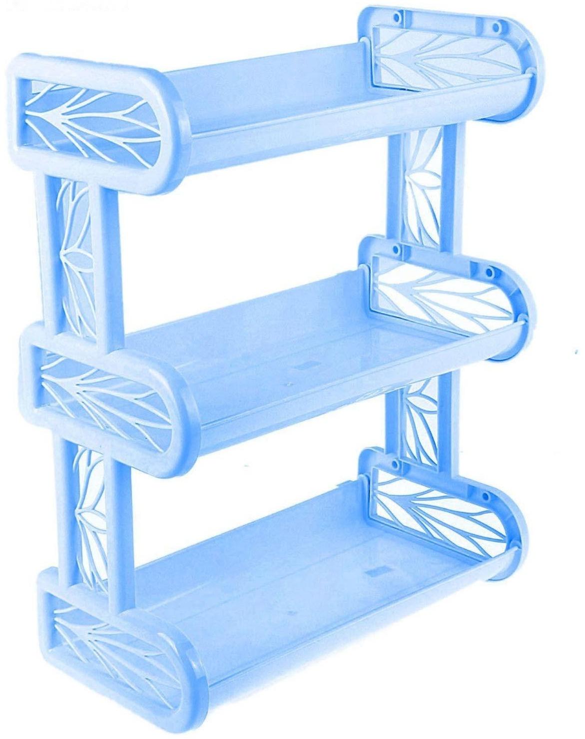 Полка навесная 3-секционнаяBranQ, 32×17,2×42 см, цвет МИКС