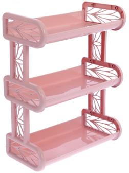 Полка навесная 3-секционнаяBranQ, 32×17,2×42 см, цвет МИКС