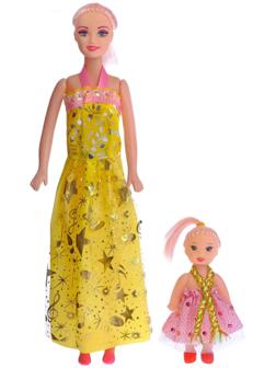 Кукла-модель «Каролина» с малышкой, МИКС