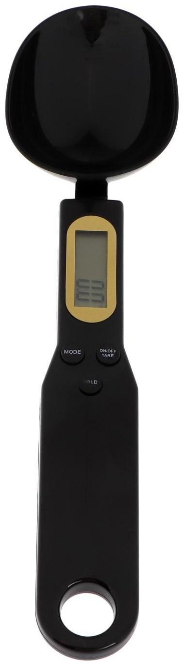 Весы кухонные Luazon LV-507, электронные, до 0.5 кг, чёрные