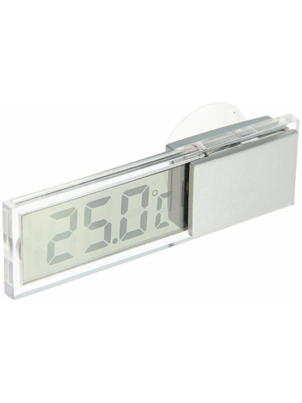 Термометр Luazon LTR-17, электронный, на присоске, прозрачный