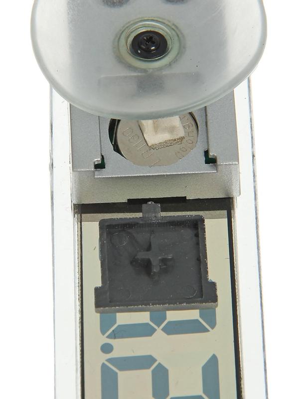 Термометр Luazon LTR-17, электронный, на присоске, прозрачный