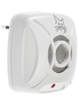 Отпугиватель крыс и мышей Luazon LRI-06, ультразвуковой, 20 м2, 220 В, белый/серый микс