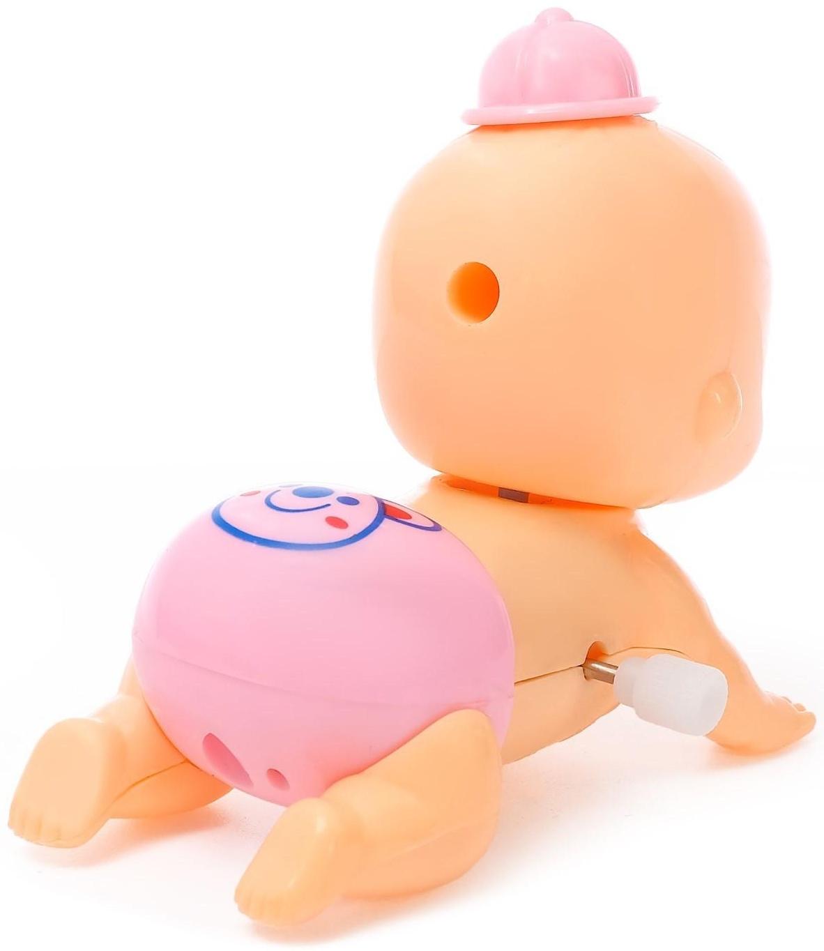 Заводная игрушка «Пупсик», МИКС