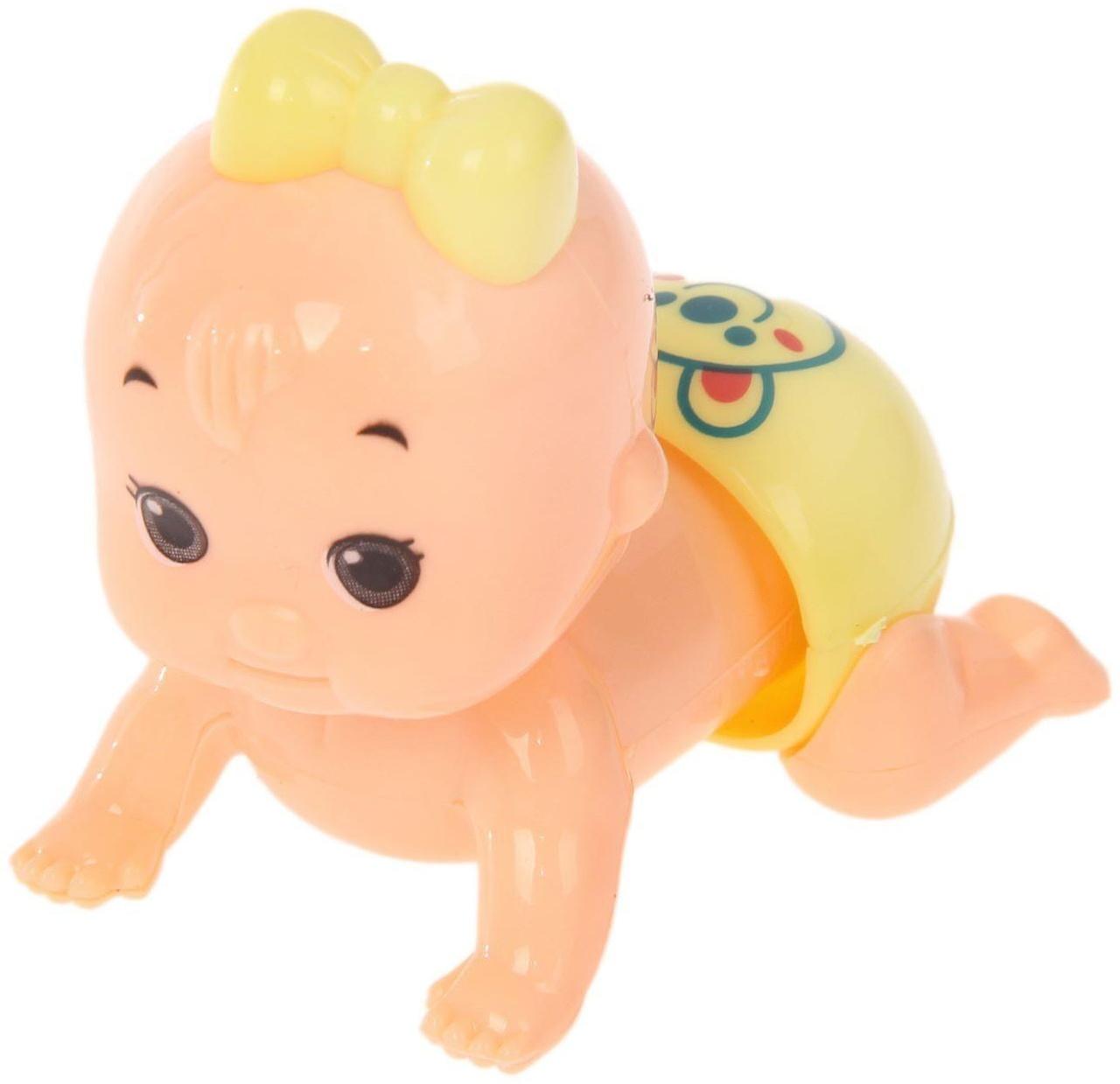 Заводная игрушка «Пупсик», МИКС