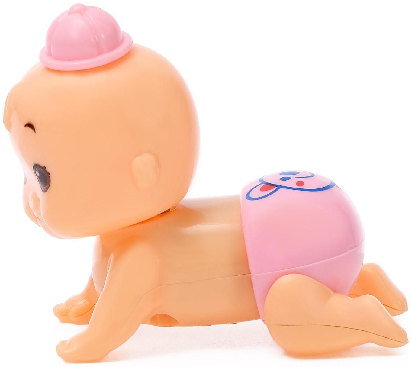 Заводная игрушка «Пупсик», МИКС