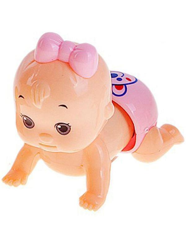 Заводная игрушка «Пупсик», МИКС