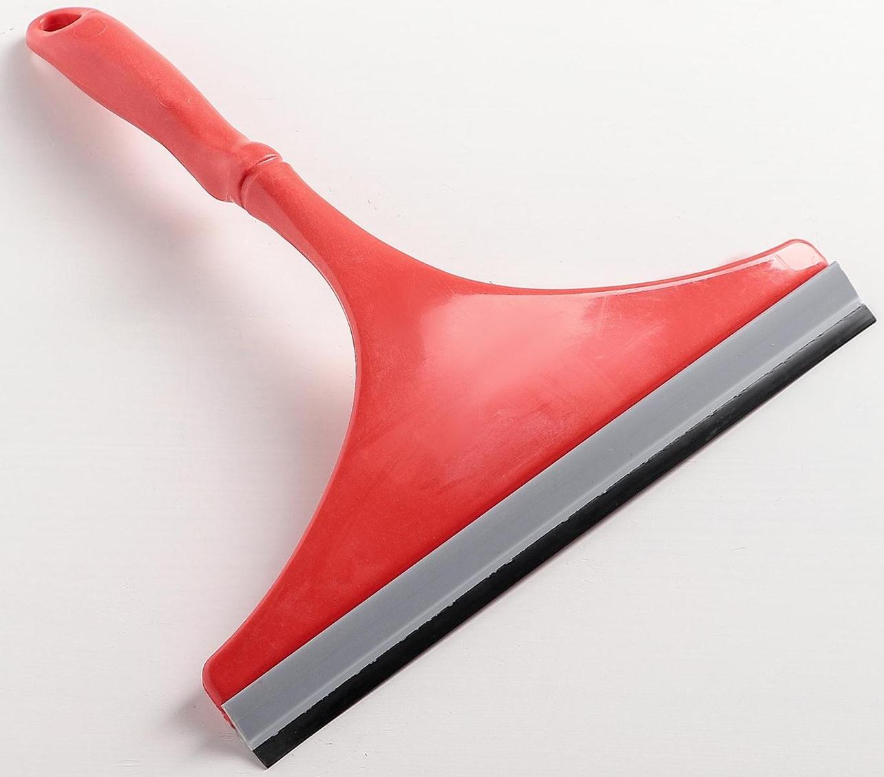 Водосгон с изогнутой ручкой Доляна, 23×24 см, цвет МИКС