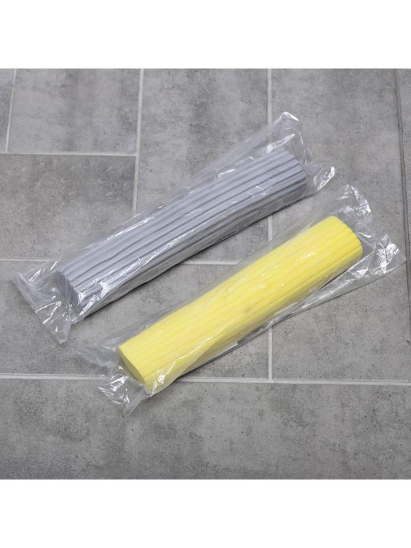 Насадка для швабры PVA со складным отжимом, 27×4,5×4,5 см, цвет МИКС