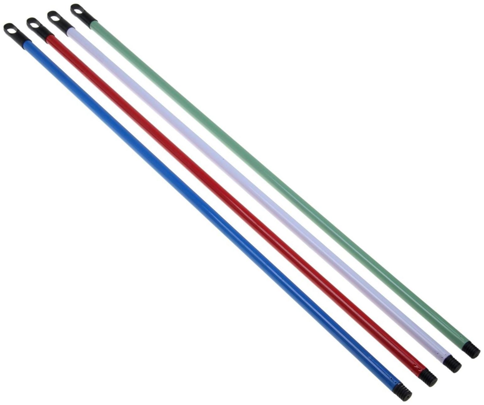 Черенок металлический, 118 см, цвет МИКС