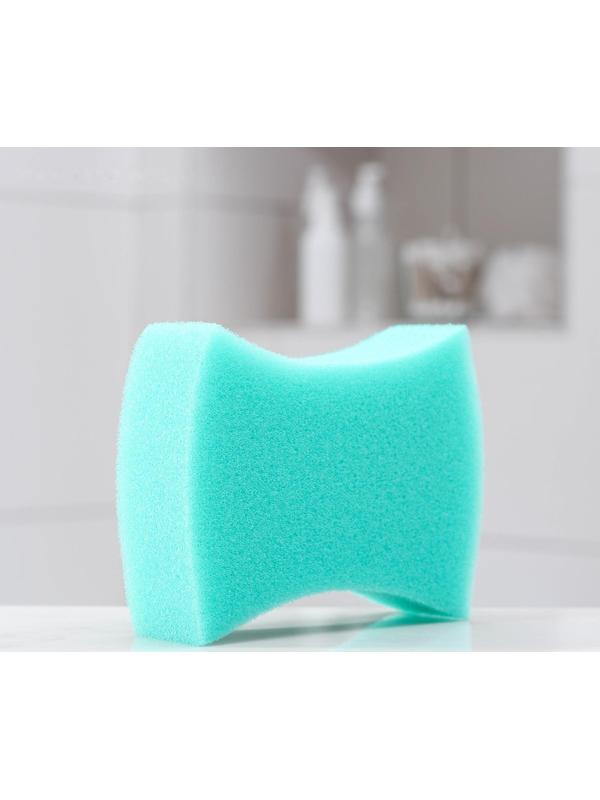 Губка для тела «Свежесть», 13×9×4 см, цвет МИКС