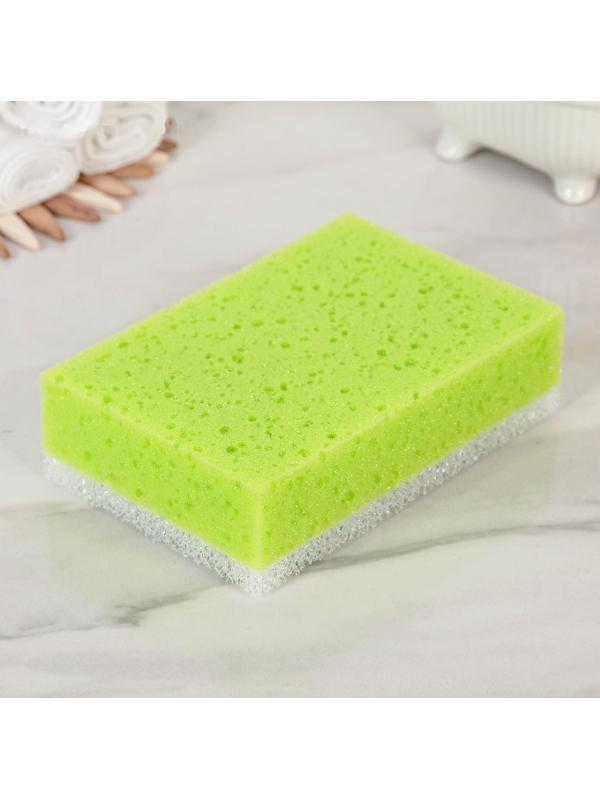 Губка для тела массажная «Совершенство», 16,5×10,5×5 см, цвет МИКС