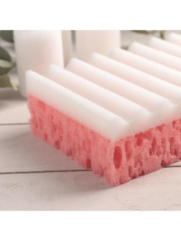 Губка для тела массажная «Совершенство», 16,5×10,5×5 см, цвет МИКС