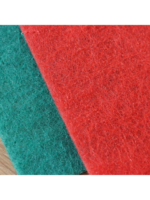 Набор губок-салфеток бытовых «Эффект», 10 шт, 13×9 см, цвет МИКС