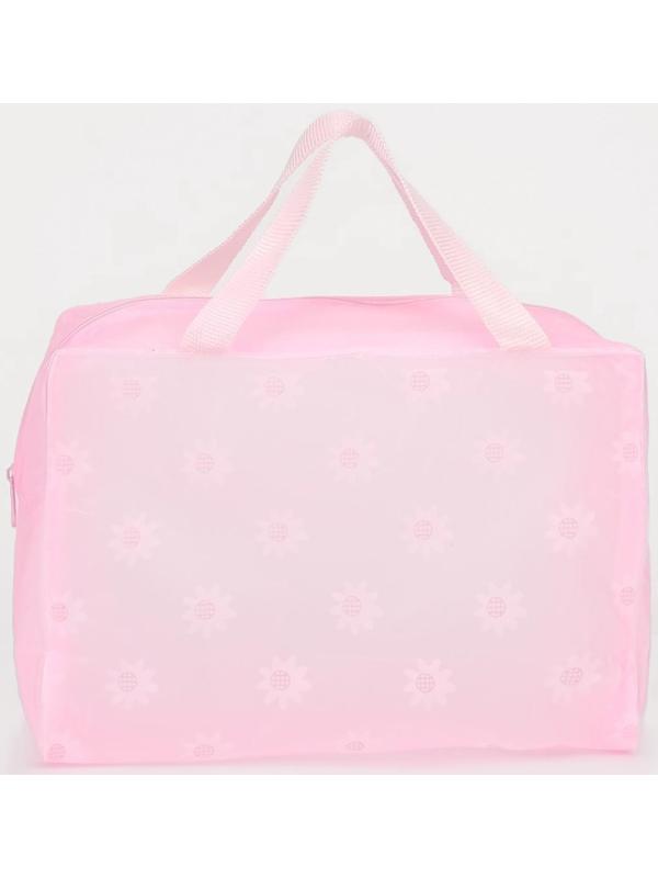 Косметичка на молнии, цвет розовый