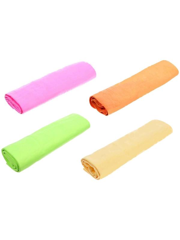 Замша протирочная TORSO 43×32 см в тубе, микс