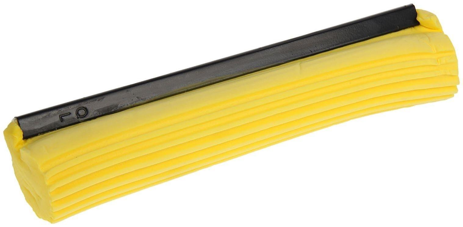 Насадка для швабры PVA с роликовым отжимом, 27×6,5×5,5 см, цвет МИКС
